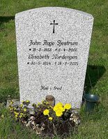 John Aage Gjestrum og Elisabeth Nordengen. Foto: Tor Olav Haugland (2021).