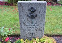 John Eid er gravlagt på Scartho Road Cemetery i Grimsby. Foto: Stig Rune Pedersen (2019)
