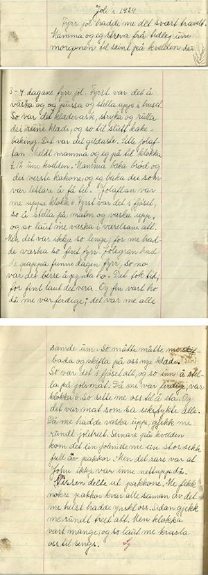 Stilen, skrive av Tone.