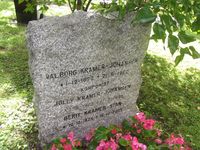 Komponisten Jolly Kramer-Johansen er gravlagt på Nordre gravlund. Foto: Stig Rune Pedersen