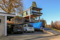 Geir Grungs villa på Jongskollen vest for Sandvika. Foto: Leif-Harald Ruud (2021)