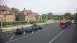 Jordalgata 4-10, funksjonærboliger for Botsfengselet (1921) Foto: Vidar Iversen (2016).