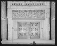 Relieff i Oslo rådhus. Foto: Jac Brun (1965).