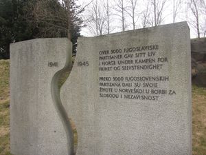 Jugoslavisk krigsminnesmerke Oslo.JPG