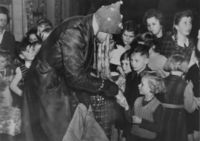 Julefeiring i Tysklandsbrigaden omkring 1950. Foto: Forsvarets museer