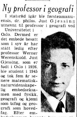 Just Gjessing Aftenposten 1961.JPG