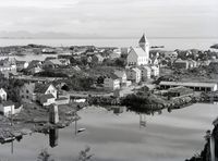 Svolvær fotografert av Kristian Magnus Kanstad.