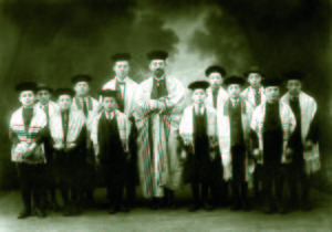 Kantor Gotthelf og synagogekoret.jpg