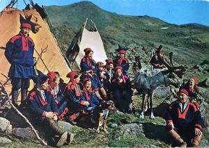 Karasjoksamer på Magerøya ca 1960.jpeg