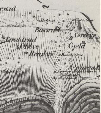 Kart 1819 Totenvika Boksrud.png