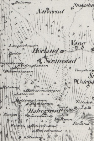 Kart 1819 Totenvika Hørland.png