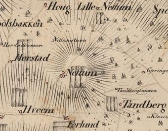 Kart 1819 utsnitt Nettum.jpg