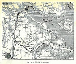 Kart Gjøvik omegn Refsdal 1920.jpg