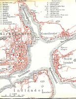 Ivar Refsdals bykart fra omkring 1920.