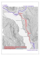 Nytt veinavn, Tinnegrendvegen. Foto: Notodden kommune (2019).
