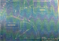 Kasernene Sørumsbakken, situasjonsplan.