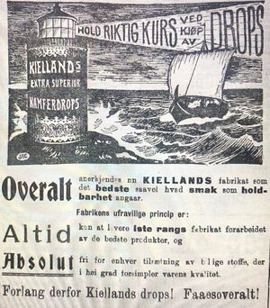 Kiellands dropsfabrikk annonse 1913.jpg