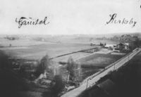 Kirkeby i Romedal i 1900-åra.