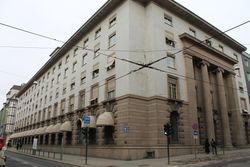 Den norske Creditbanks hovedkontor i Kirkegata 21/Kongens gate 18 i Oslo ble oppført 1925. Foto: Chris Nyborg