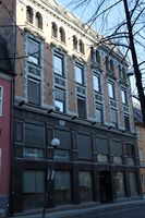 Kirkegata 9, Ekman og Einar Smith, kun fasade fra 1898 bevart, det indre er fra 1980-åra.