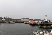 Havna i Kirkwall, et kjent motiv fra mange norske sjøfolk. Foto: Stig Rune Pedersen (2019)