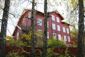 Kjelsåsveien 143C i Oslo arbeiderboligen Evensengården.JPG