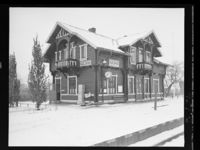 Kjelsaas stasjon. Ukjent/Nasjonalbiblioteket