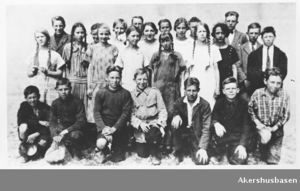 Klasse 7A ved Volla skole 1925.jpg