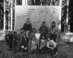 Klassetur til Falstad 1960.jpg