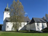 Engelstad fullførte oppførelsen av Klemetsrud kirke i Aker etter Backers død. Foto: Stig Rune Pedersen