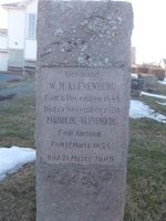 Kjøpmann W. M. Klevenberg og Mathilde f. Amsrud.