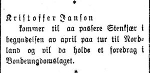 Kliipp 7 fra Indtrøndelagen 17.1. 1913.jpg