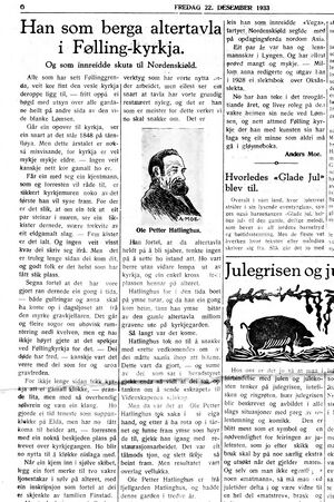 Klipp 1 fra Inntrøndelagen og Trønderbladet 22.12. 1933.jpg