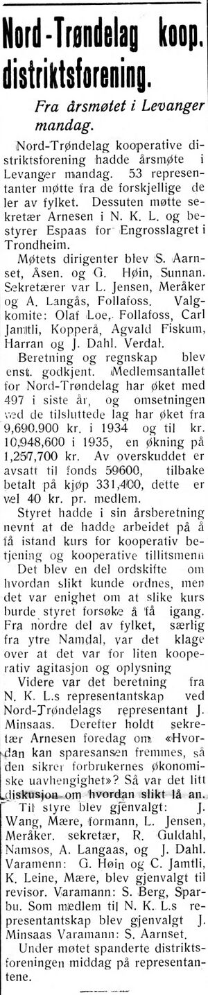 Klipp 1 fra Inntrøndelagen og Trønderbladet 23. 09. 1936.jpg