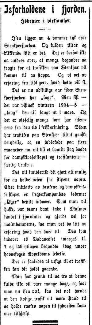 Klipp 23 fra Indtrøndelagen 17.1. 1913.jpg