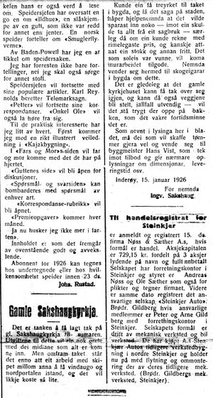 Klipp fra Inntrøndelagen 20.1. 1926.jpg