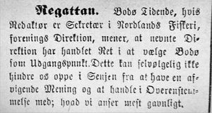 Klipp om regatta i Bodø fra Tromsø Amtstidende 28.09.1890.jpg