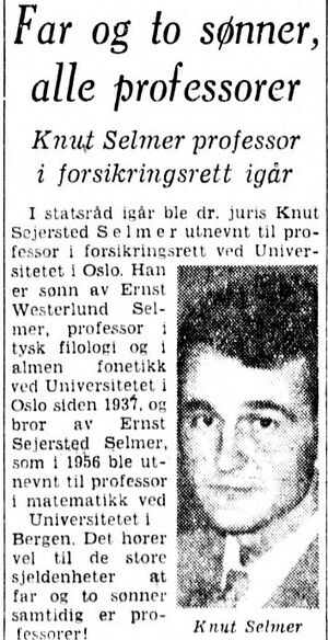 Knut Sejersted Selmer faksimile Aftenposten 1959.JPG