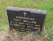 Gravminne, sorenskriver Knut Spilling. Foto: Stig Rune Pedersen