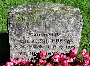 Kolbjørn Buøen grav Oslo.JPG