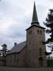 Kolbotn kirke fra 1932. Kilde Riksantikvaren.
