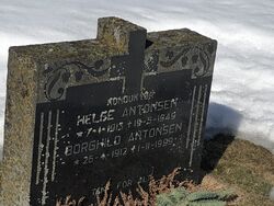 Konduktør Helge Antonsen 1913-1949 omkom i kollisjonen.