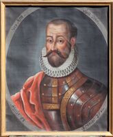 Kong Frederik II i Moland kyrkje: "Spes Mea Sola Deus". (Mitt håp er til Gud åleine) Foto: Anders Kvåle Rue 2010