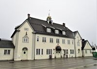 Kongsberg jernbanestasjon (1917) Foto: Stig Rune Pedersen (2016).