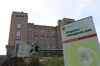 Kongshavn videregående skole i Sjømannskolens bygning høsten 2013. Foto: Chris Nyborg