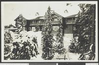 Vinterbilde Foto: Nasjonalbiblioteket (1910-1911).