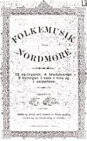 Kr. Halse (1907) Folkemusik fra Nordmoere s. 01 (omslag).jpg