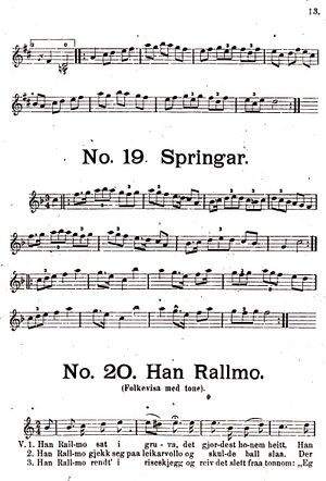 Kr. Halse (1907) Folkemusik fra Nordmoere s. 13.jpg