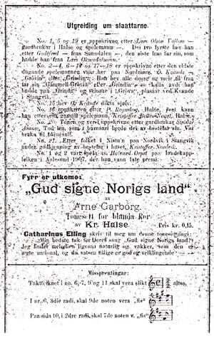 Kr. Halse (1907) Folkemusik fra Nordmoere s. 16 (omslag).jpg