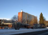 Motiv fra Kringsjå studentby. Foto: Stig Rune Pedersen (2014)